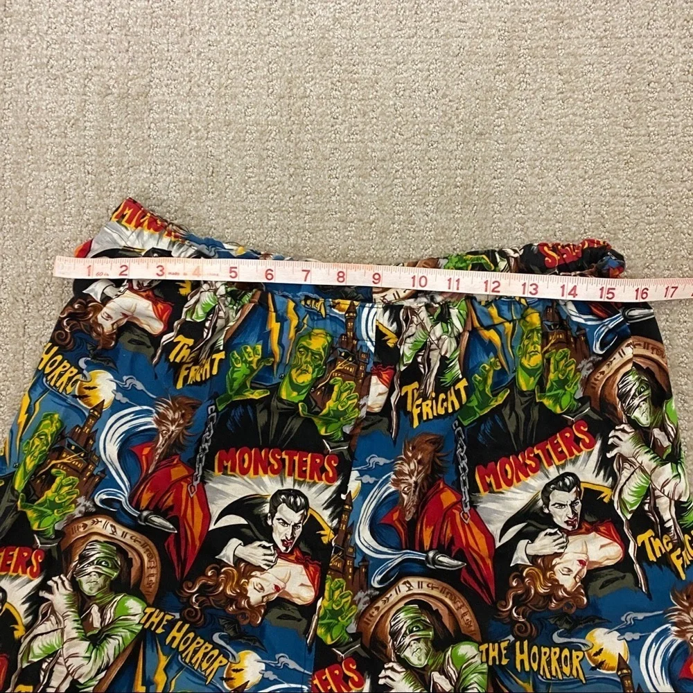 Vintage Monsters Cartoon Shorts